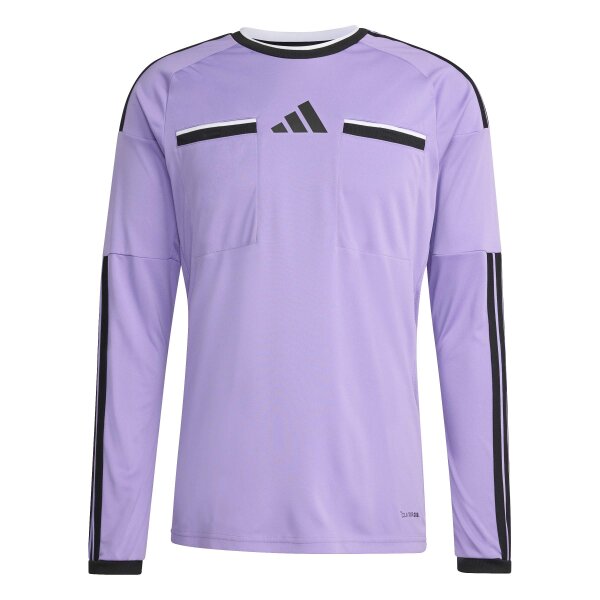 adidas Referee 26 Langarm Schiedsrichtertrikot  Herren - lila/schwarz