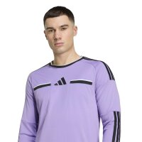 adidas Referee 26 Langarm Schiedsrichtertrikot  Herren - lila/schwarz