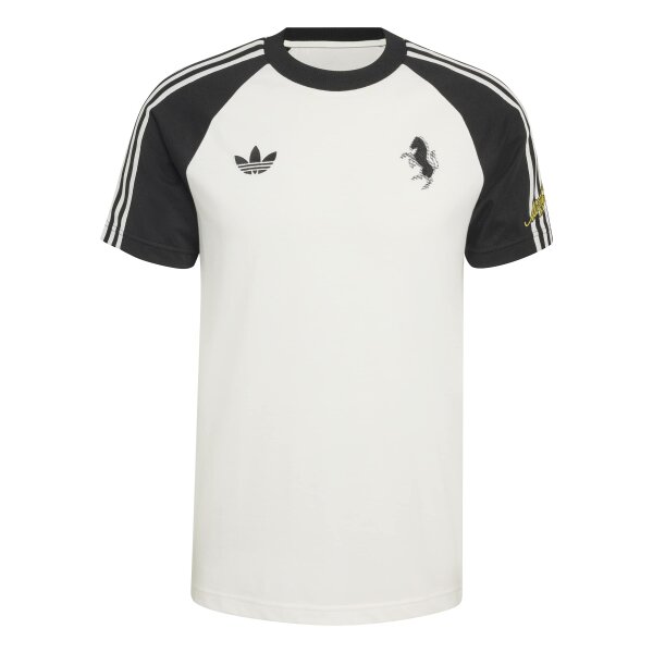 adidas Juventus Turin Originals T-Shirt 25/26 Herren - weiß/schwarz