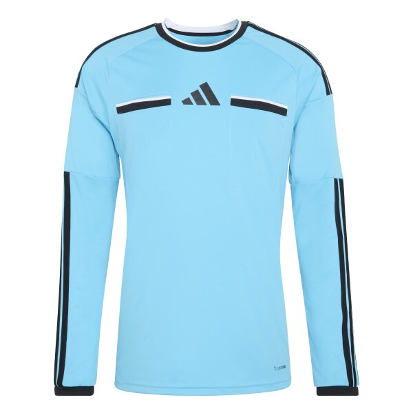 adidas Referee 26 Langarm Schiedsrichtertrikot Herren - blau/schwarz