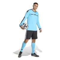 adidas Referee 26 Langarm Schiedsrichtertrikot Herren - blau/schwarz