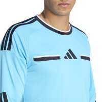 adidas Referee 26 Langarm Schiedsrichtertrikot Herren - blau/schwarz