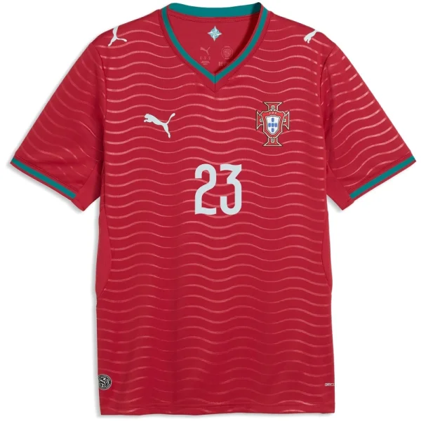 Puma Portugal Home Trikot Vitinha Herren WM2026 - rot/grün/weiß