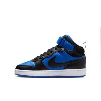 Nike Court Borough Mid 2 Kinder - blau/schwarz