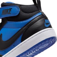 Nike Court Borough Mid 2 Kinder - blau/schwarz
