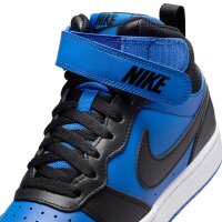 Nike Court Borough Mid 2 Kinder - blau/schwarz