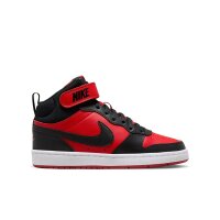 Nike Court Borough Mid 2 Sneaker Kinder - rot/schwarz