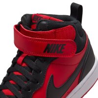 Nike Court Borough Mid 2 Sneaker Kinder - rot/schwarz