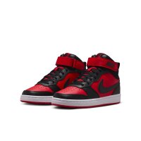 Nike Court Borough Mid 2 Sneaker Kinder - rot/schwarz