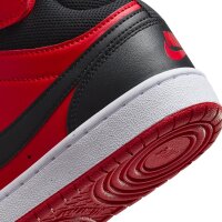 Nike Court Borough Mid 2 Sneaker Kinder - rot/schwarz