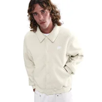 Nike Sportswear Club Fleecejacke Herren - beige/weiß