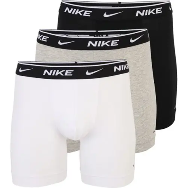 Nike Boxer Shorts Trunk Herren 3er Pack - adobe brown