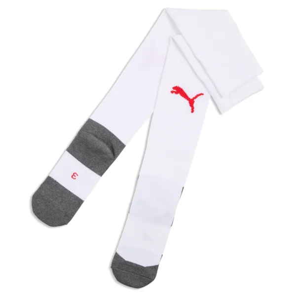 Puma teamLIGA26 Core Stutzen - weiß/rot