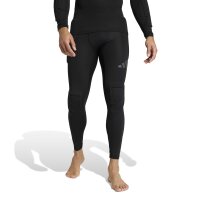 adidas Torwart gepolsterte Leggins Herren - schwarz