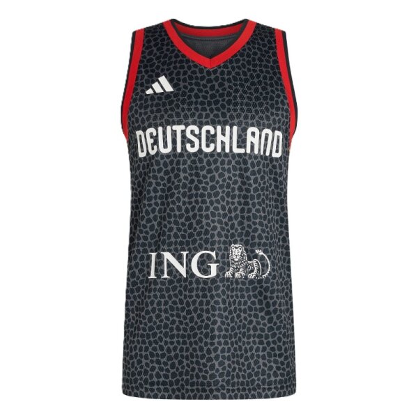 adidas DBB Basketball Trikot Away Herren - grau