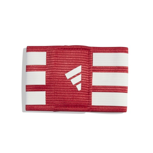 adidas Tiro Kapitänsbinde - rot/weiß