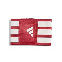 adidas Tiro Kapitänsbinde - rot/weiß