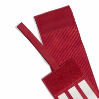 adidas Tiro Kapitänsbinde - rot/weiß
