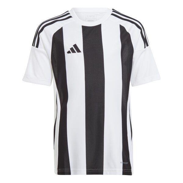 adidas Striped 24 Trikot Kinder - weiß/schwarz