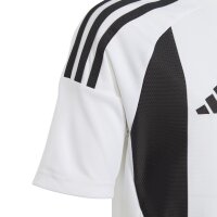 adidas Striped 24 Trikot Kinder - weiß/schwarz