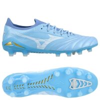 Mizuno Morelia Neo IV Beta Elite FG Herren - blau/weiß/gold
