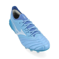 Mizuno Morelia Neo IV Beta Elite FG Herren - blau/weiß/gold