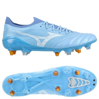 Mizuno Morelia Neo IV Beta Elite Mix SG Herren - blau/weiß/gold