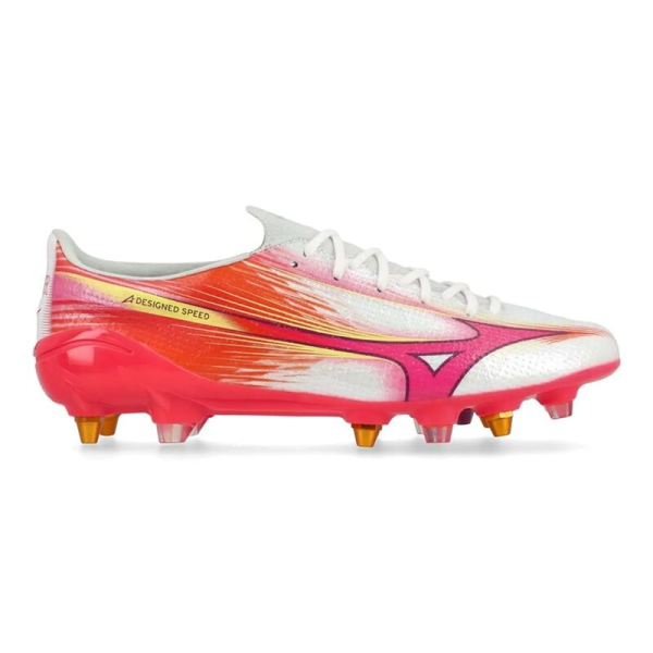 Mizuno Alpha III Elite Mix FG/SG Herren - rot/silber