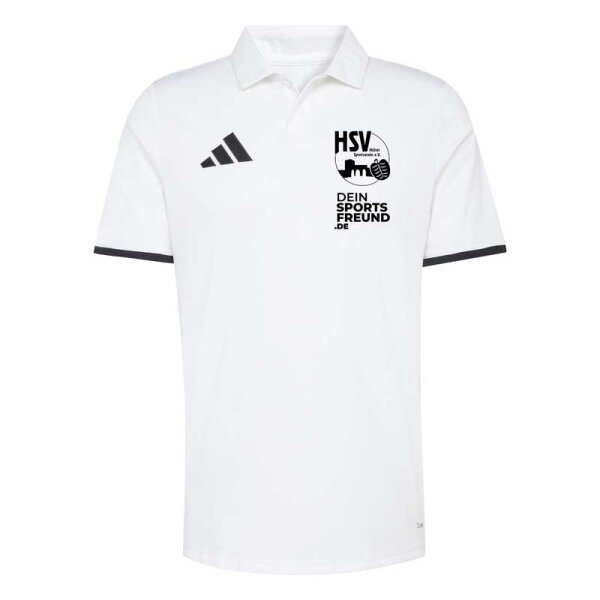 Hülser SV x adidas Entrada 26 Poloshirt Herren - white/black