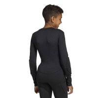 adidas Torwart gepolstertes Funktionsshirt Kinder - schwarz