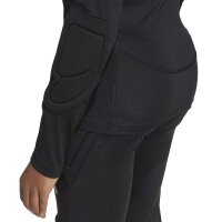 adidas Torwart gepolstertes Funktionsshirt Kinder - schwarz
