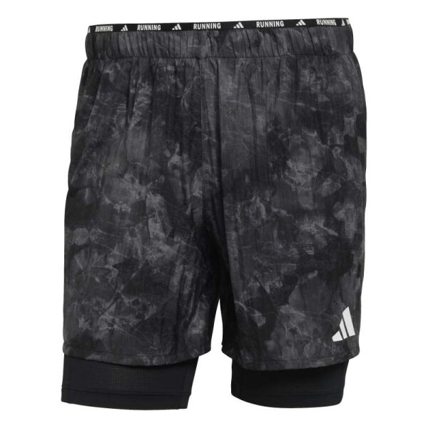 adidas adi365 Spray Dye 2in1 Shorts Herren - schwarz/grau