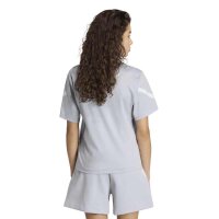 adidas Z.N.E. T-Shirt Damen - grau/weiß
