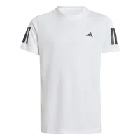 adidas Club Tennis T-Shirt Kinder - weiß/schwarz
