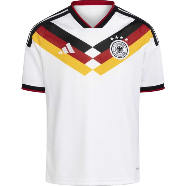 ERGO x adidas DFB Home Trikot Kinder WM2026 - weiß/schwarz/rot/gold