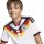 ERGO x adidas DFB Home Trikot Kinder WM2026 - weiß/schwarz/rot/gold