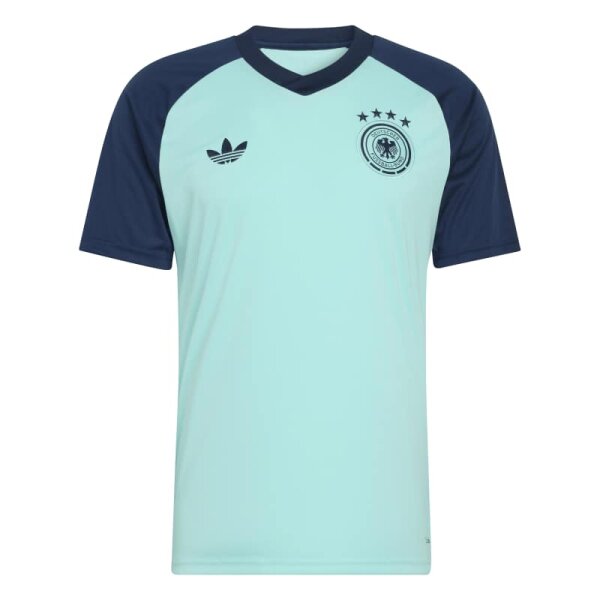 adidas DFB Away Pre-Match Trikot Herren WM2026 - türkis/navy