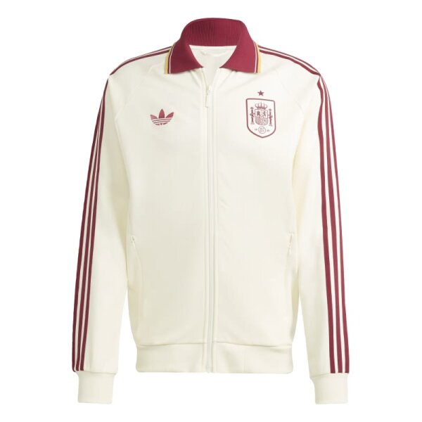 adidas Spanien FEF OG Away Trainingsjacke Herren - weiß/rot