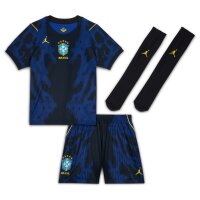 Nike Brasilien Away Stadium Trikot-Set Kinder WM2026 - blau