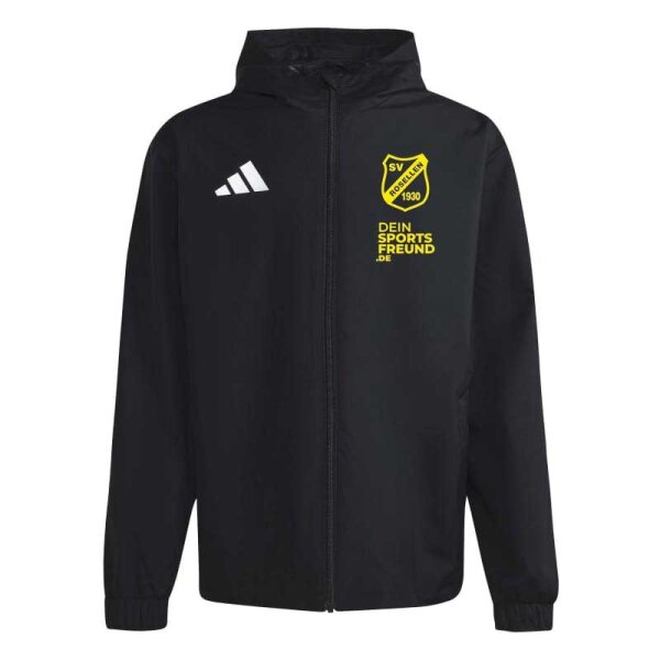 SV Rosellen x adidas Ent26 Alwetterjacke Herren - black/white