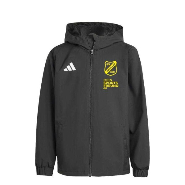 SV Rosellen x adidas Entrada 26 Kids Allwetterjacke Kinder - black/white