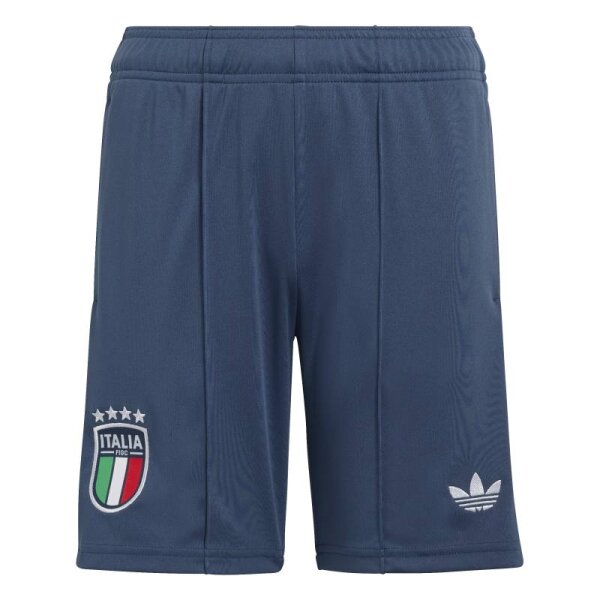 adidas Italien Away Shorts Kinder WM2026 - navy/weiß