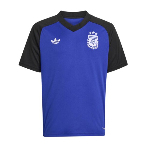 adidas Argentinien Away Pre-Match Trikot Kinder WM2026 - blau/schwarz