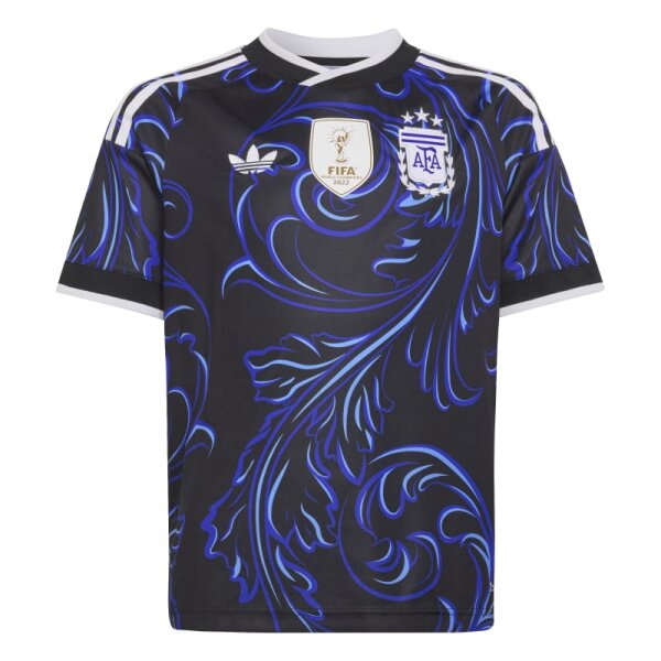 adidas Argentinien Away Trikot Messi Kinder WM2026 - schwarz/navy