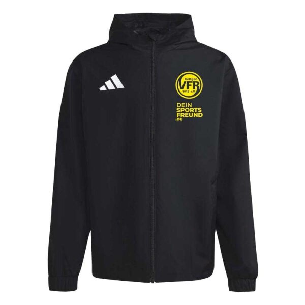 VFR Büttgen x adidas Ent26 Alwetterjacke Herren - black/white