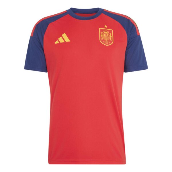 adidas Spanien Home Fan-Trikot Herren WM2026 - rot/navy/gelb