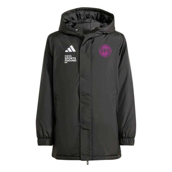 VfR Büttgen Radsport x adidas Entrada 26 Stadium Kids Jacke Kinder - black/white