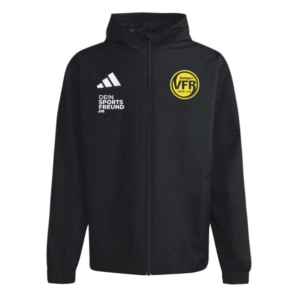 VfR Büttgen Radsport x adidas Ent26 Alwetterjacke Herren - black/white