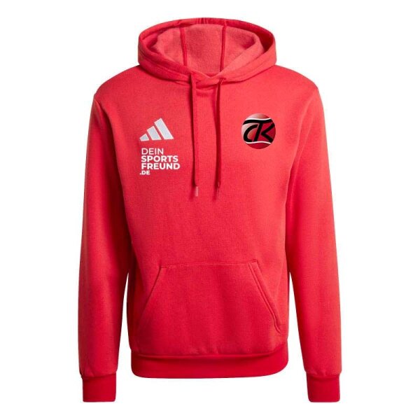 TC Kaiserswerth x adidas Entrada 26 Hoodie Herren - team power red 2/white