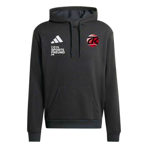 TC Kaiserswerth x adidas Entrada 26 Hoodie Herren - black/white